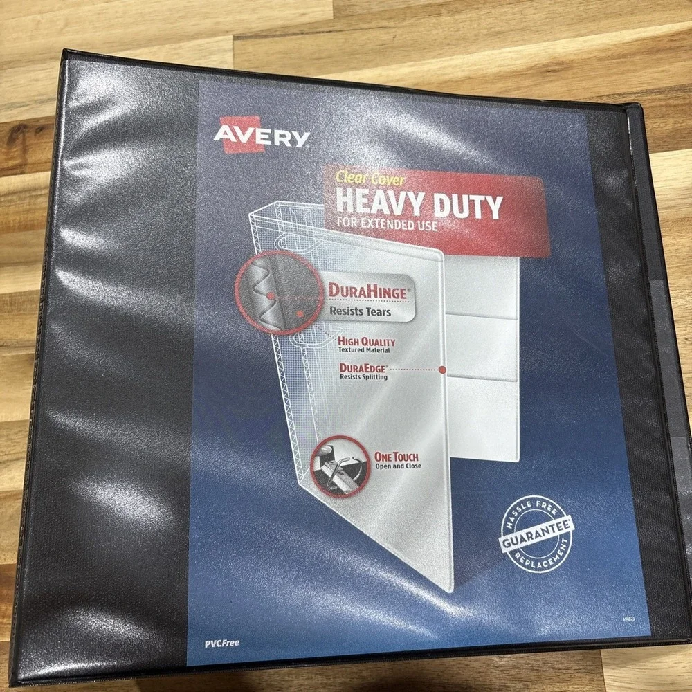 Avery 3 ring binder Locking One Touch EZD Rings 4